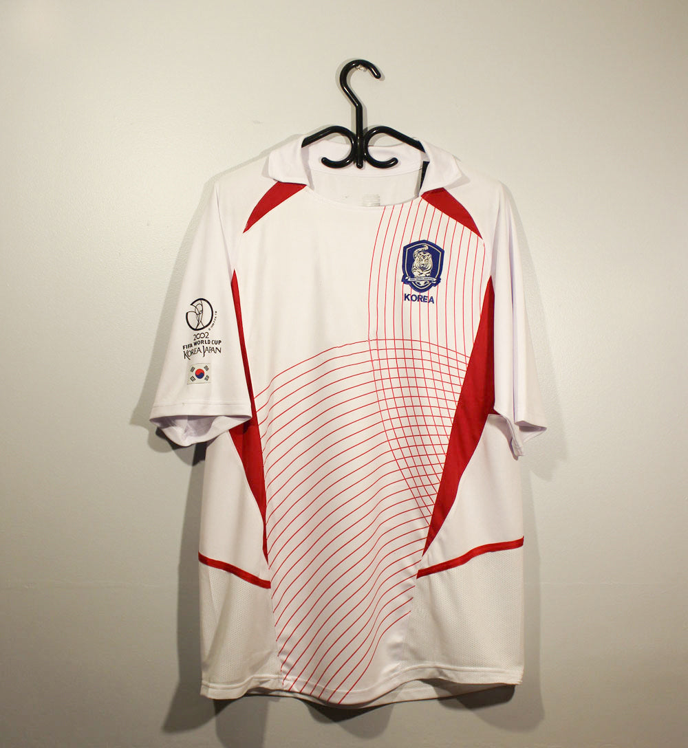 2002 South Korea Retro Jersey (WC PATCHES)