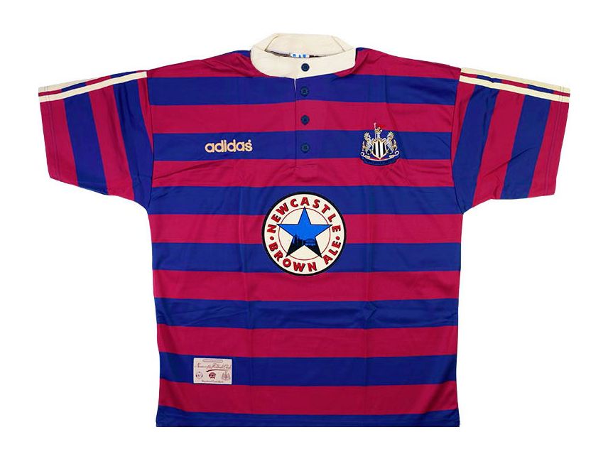 95-96 Retro Newcastle Jersey (NO PATCHES)