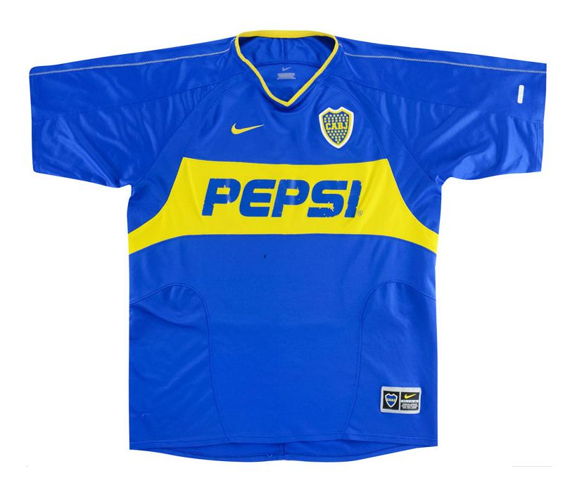03-04 Boca Juniors Retro Jersey (NO PATCHES)