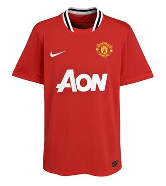 11-12 Manchester United Retro Jersey Home (UCL PATCHES)