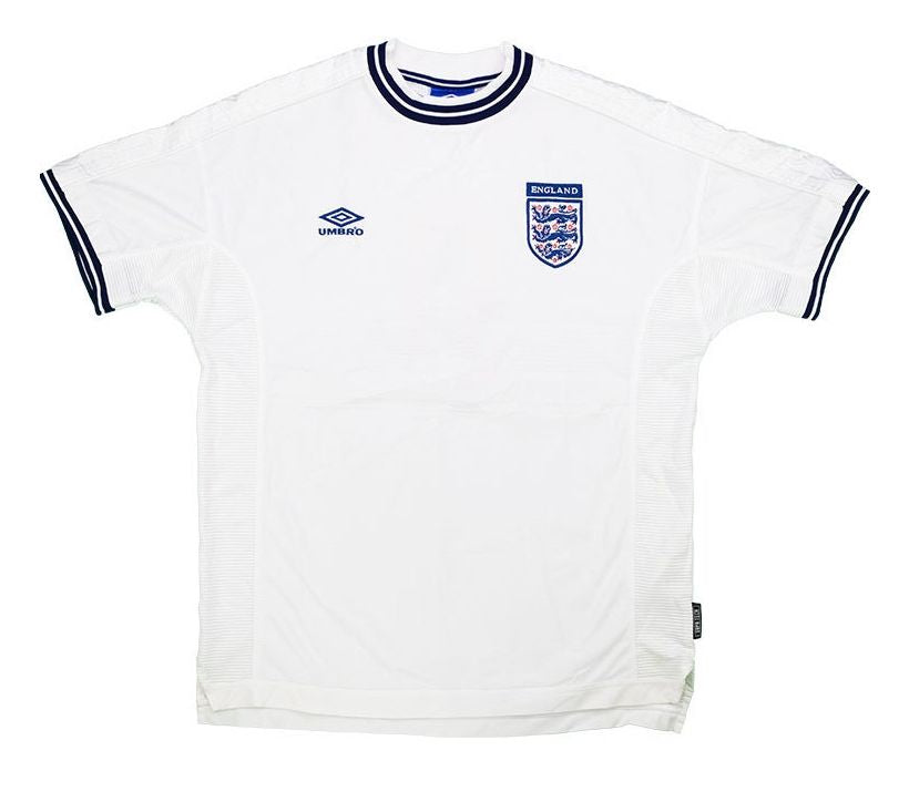 99-00 England Retro Jersey (NO PATCHES)