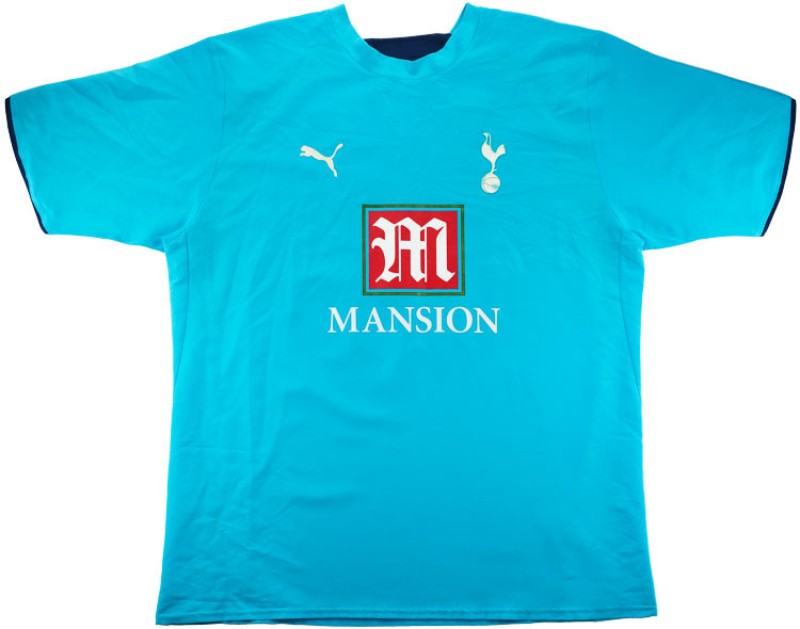 06-07 Tottenham Retro Jersey (EPL Patches)