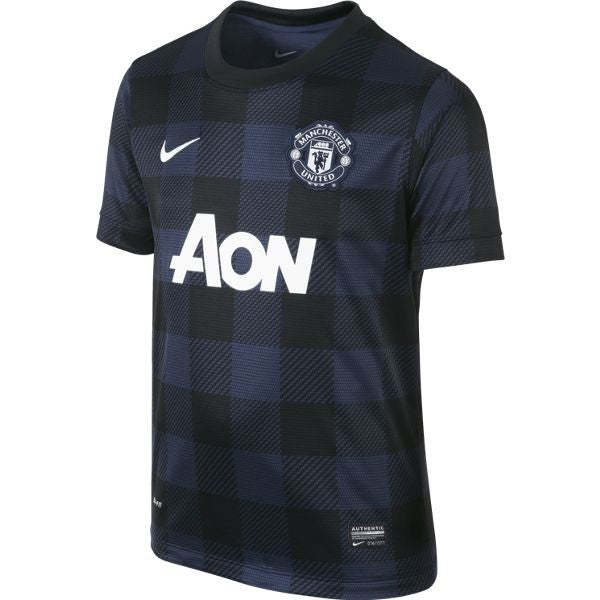 13-14 Manchester United Retro Jersey Home (GOLD EPL PATCHES)
