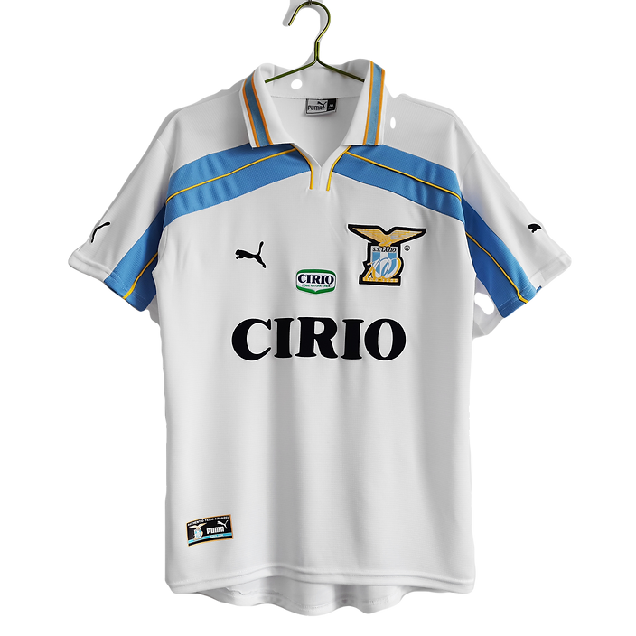 98-00 SSC Lazio Retro Jersey Home (Serie A PATCHES)