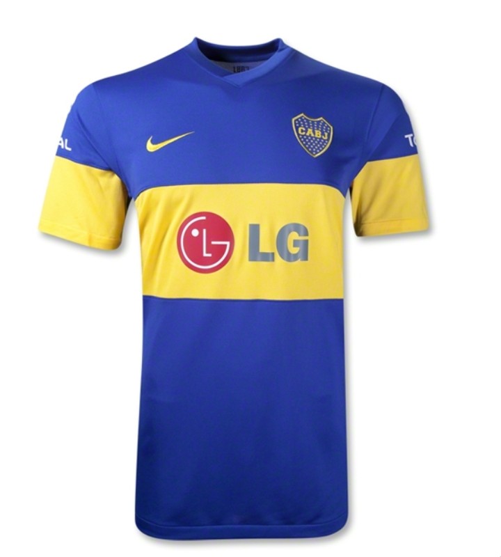 11-12 Boca Juniors Retro Jersey (NO PATCHES)