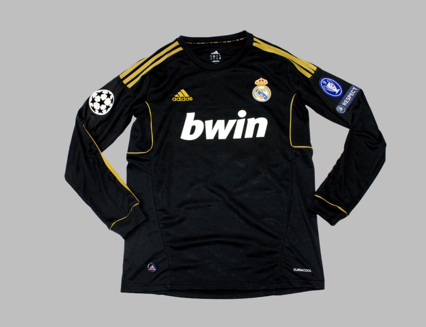 11-12 Real Madrid Jersey Retro (UCL PATCHES)