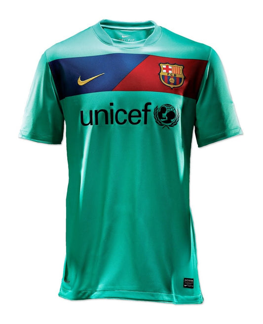 10-11 FC Barcelona Retro Jersey (NO PATCHES)