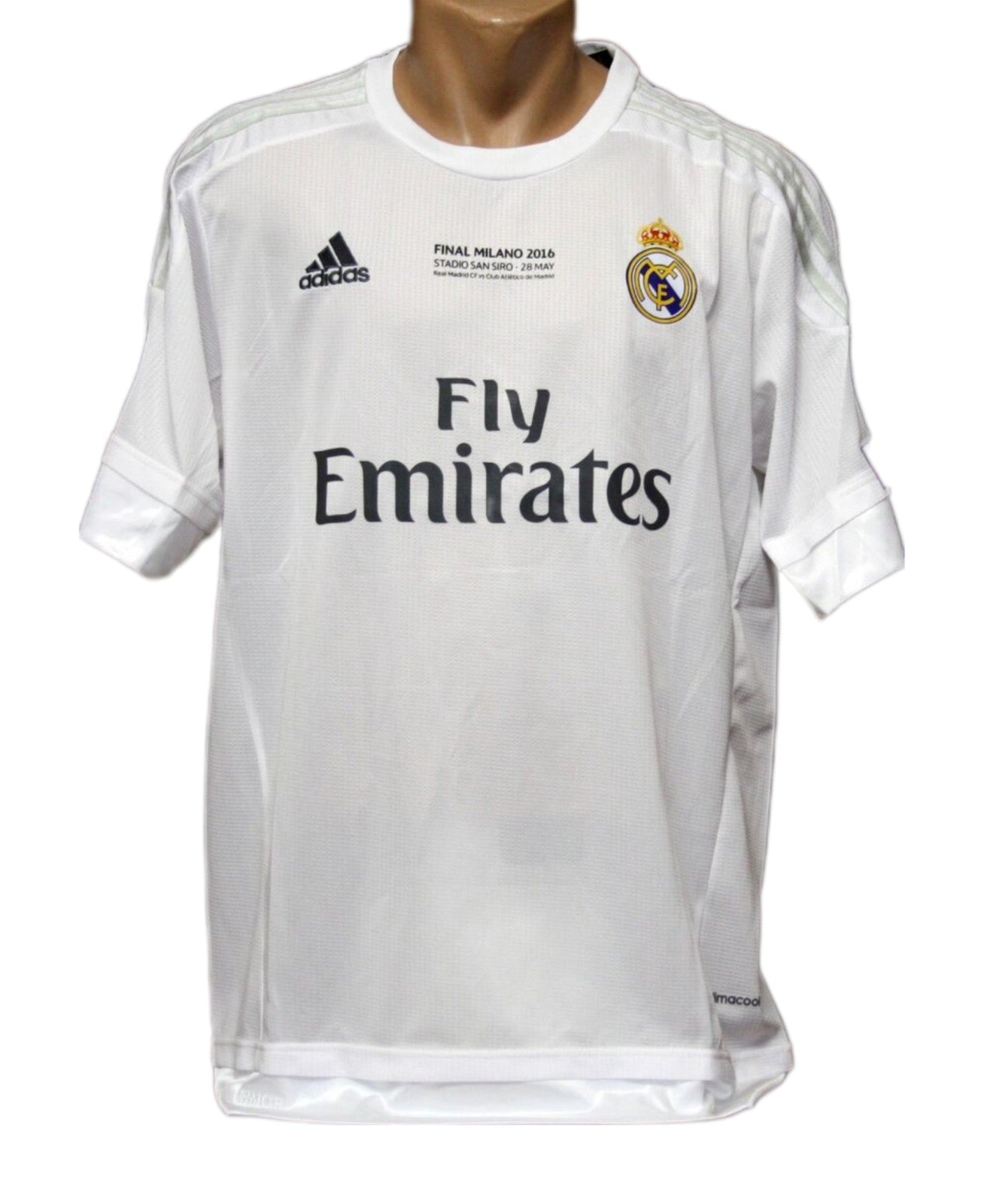 15-16 Real Madrid Jersey Retro (UCL PATCHES)