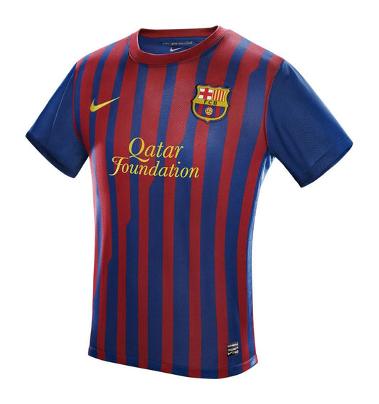 11-12 FC Barcelona Retro Jersey (NO PATCHES)