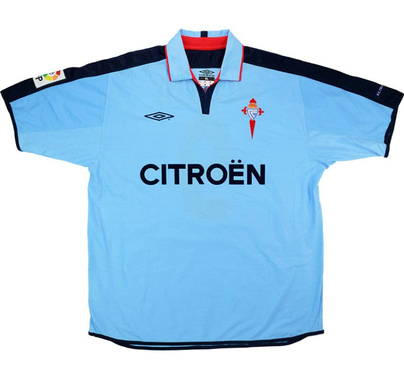 02-04 Celta Vigo Retro Jersey (LALIGA PATCHES)