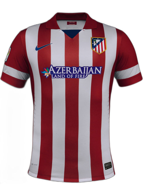 13-14 Atletico Madrid Jersey Retro (NO PATCHES)