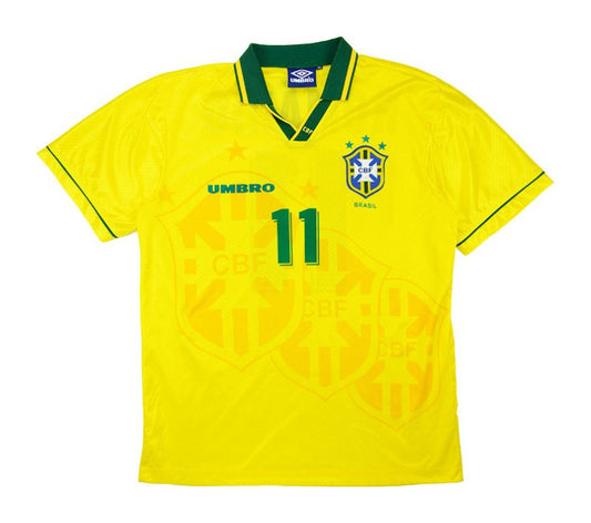 93-94 Brazil Retro Jersey (NO PATCHES)