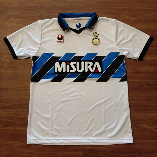 90-91 Inter Milan Retro Jersey (NO PATCHES)