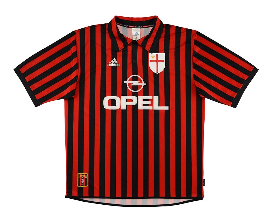 99-00 AC Milan Retro Jersey (NO PATCHES)