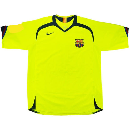 05-06 FC Barcelona Retro Jersey (WITH UCL PATCHES) LONG SLEEVE