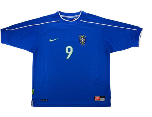 1998 Brazil Retro Jersey (NO PATCHES)