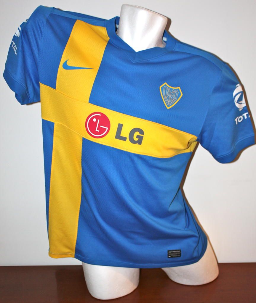 09-10 Boca Juniors Retro Jersey (NO PATCHES)