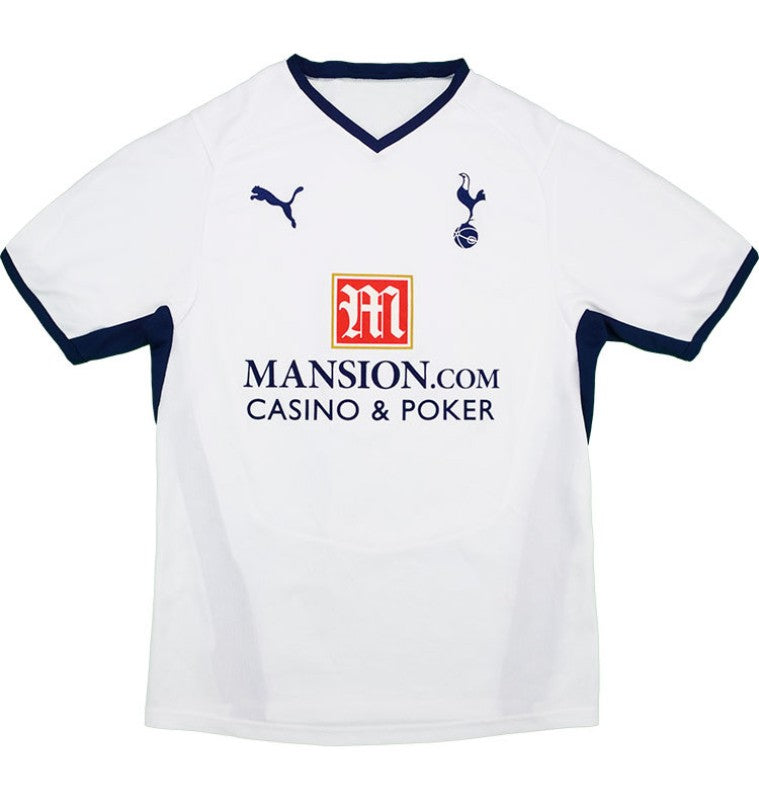 08-09 Tottenham Retro Jersey (NO PATCHES)