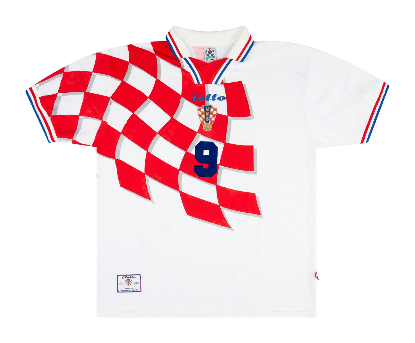 1998 Croatia Retro Jersey (NO PATCHES)