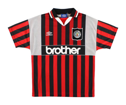 94-96 Manchester City Jersey AWAY (NO EPL PATCHES)