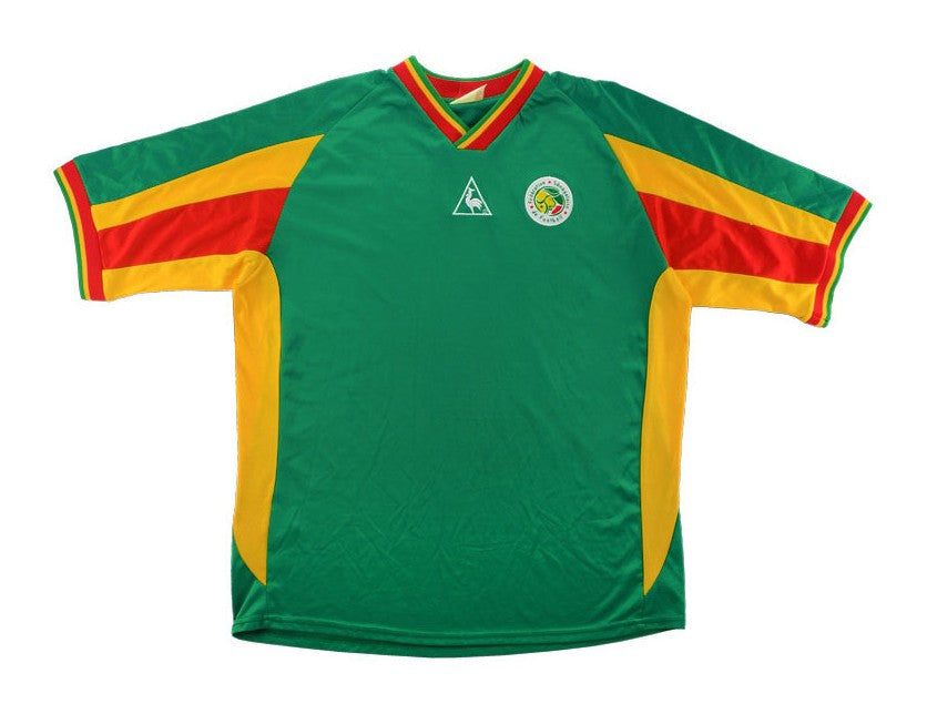 2002 Senegal Retro Jersey (WC PATCHES)