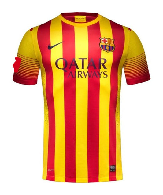 13-14 FC Barcelona Retro Jersey (NO PATCHES)