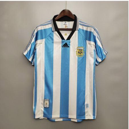 1998 Argentina Retro Jersey (NO PATCHES)