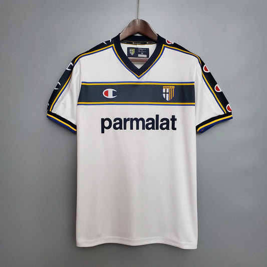 02-03 Parma FC Retro Jersey(SERIE A PATCHES) - 90's Anniversary Patches