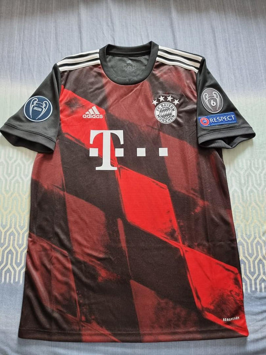 20-21 Bayern Retro Jersey (UCL PATCHES)