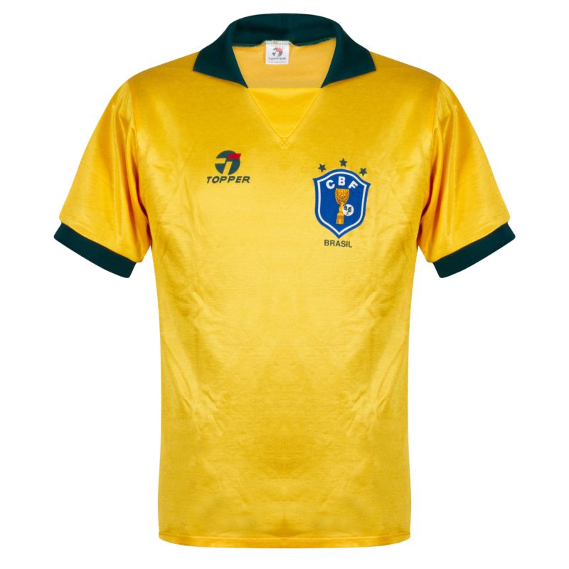 88-90 Brazil Retro Jersey (NO PATCHES)