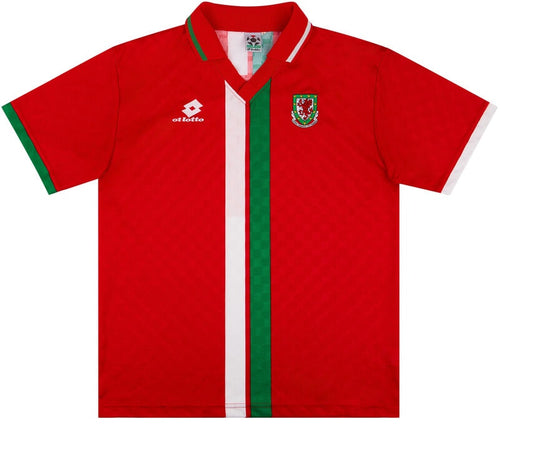 96-98 Wales Retro Jersey (NO PATCHES)