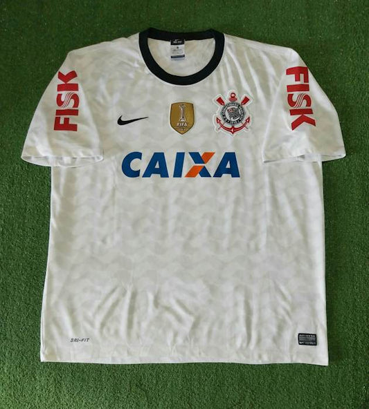 2012 Corinthians Retro Jersey (CLUB WC PATCHES)