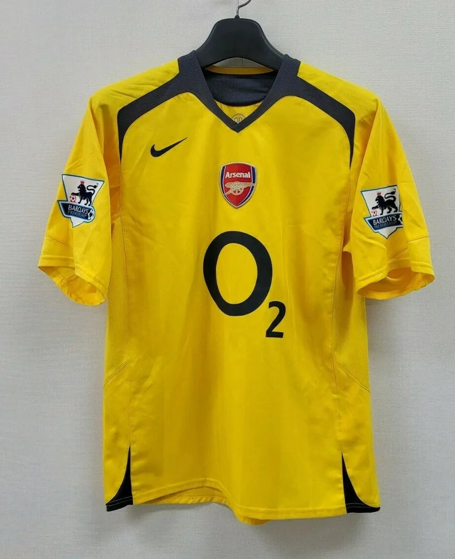 05-06 Arsenal FC Away Jersey (With EPL Patches)