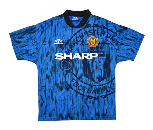 92-93 Manchester United Retro Jersey AWAY