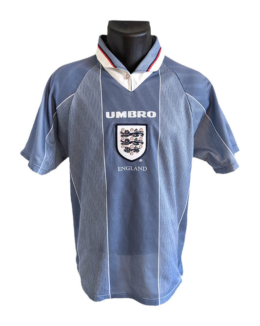 1996 England Retro Jersey (NO PATCHES)