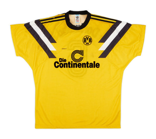 88-89 Borussia Dortmund Retro Jersey (NO PATCHES)