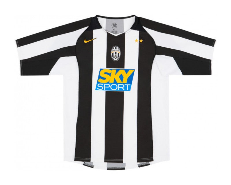 04-05 Juventus Retro Jersey Home (Serie A PATCHES)