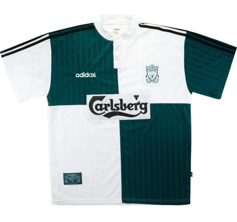 95-96 Liverpool Retro Jersey (EPL PATCHES)
