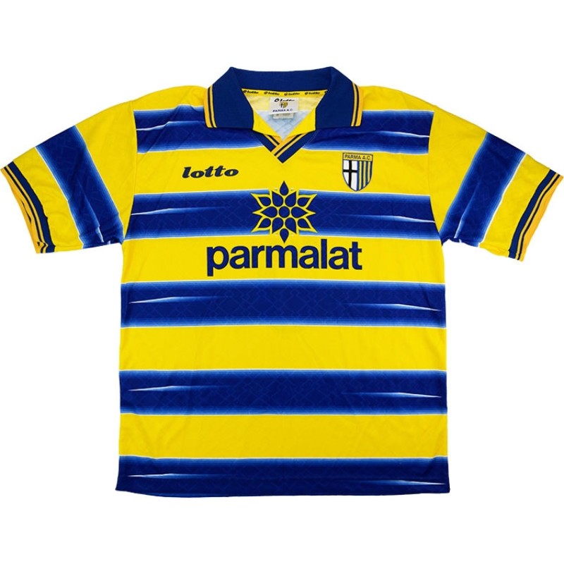 98-99 Parma FC Retro Jersey(SERIE A PATCHES)