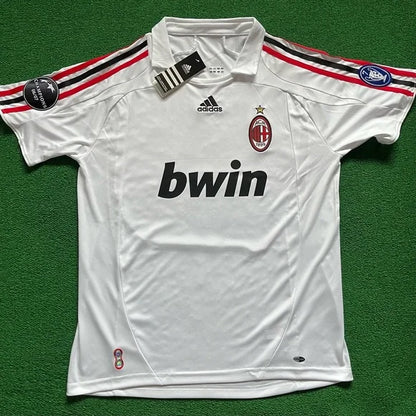 07-08 AC Milan Retro Jersey (Club WC PATCHES)