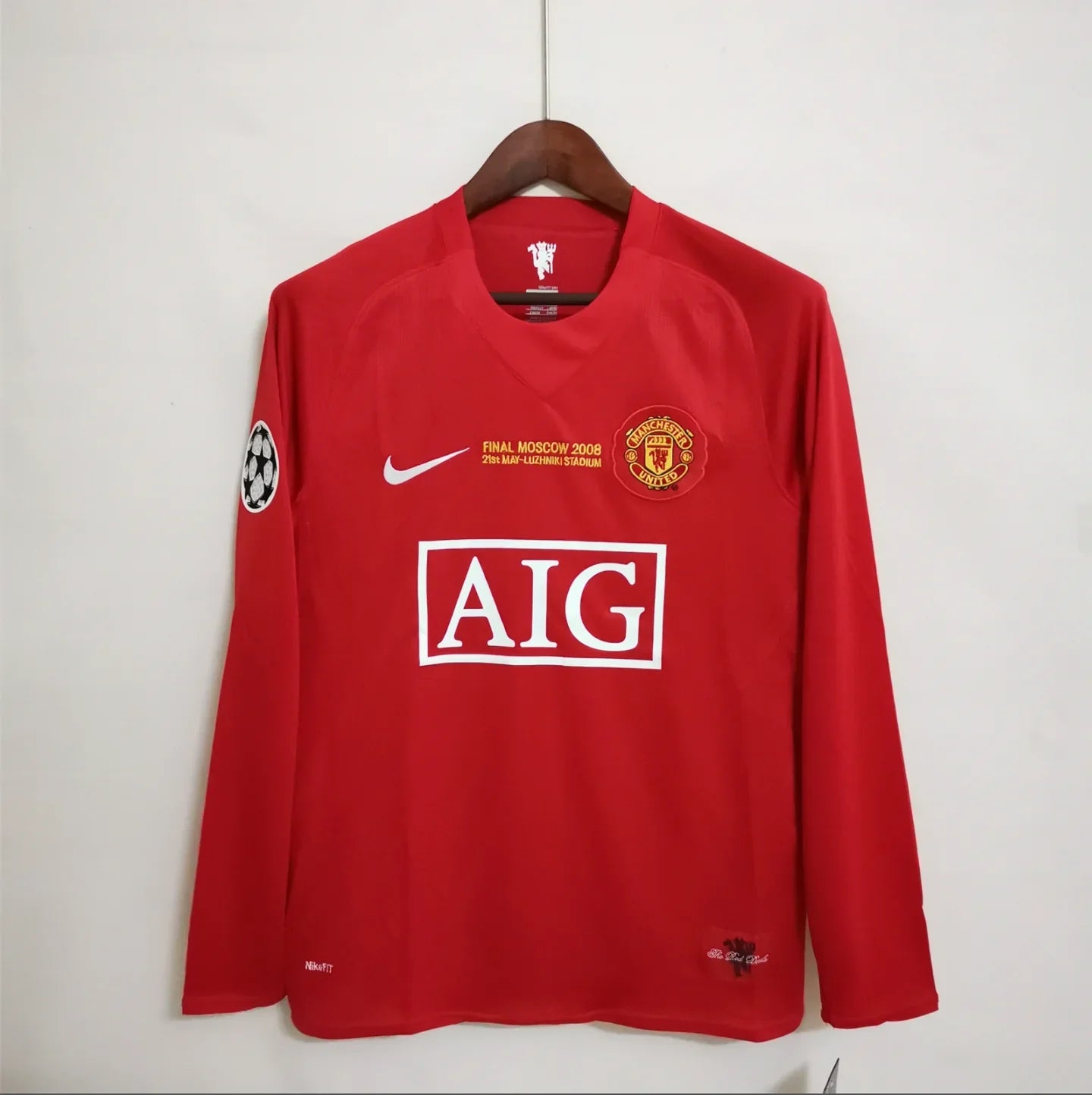 2008 Manchester United With Diffrent Patches (Long & Short Sleeve)