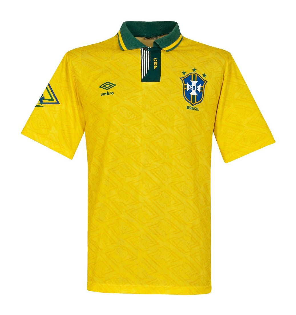 92-93 Brazil Retro Jersey (NO PATCHES)