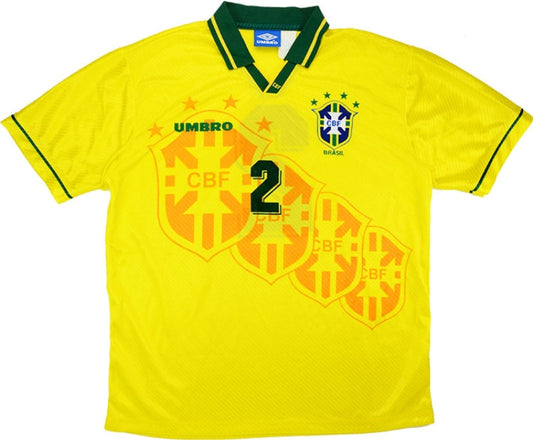 94-95 Brazil Retro Jersey (NO PATCHES)