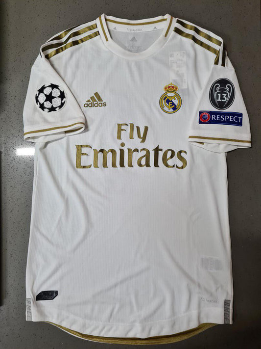 19-20 Real Madrid Retro Jersey (UCL PATCHES)