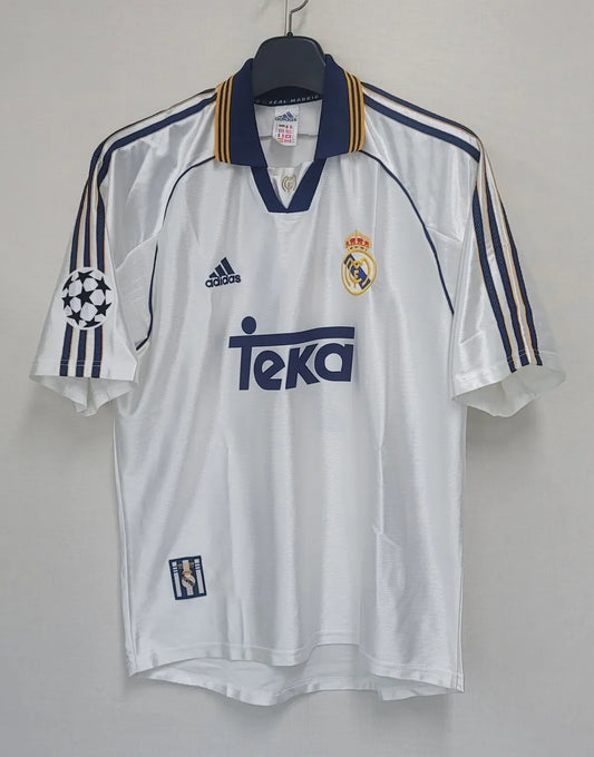98-00 Real Madrid Jersey Retro (UCL PATCHES)