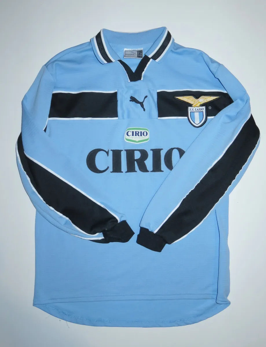 98-00 SSC Lazio Retro Jersey Home (Serie A PATCHES)