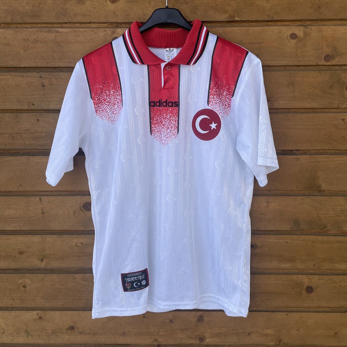 1996 Retro Turkey FC Jersey (FAIR PLAY PATCHES)