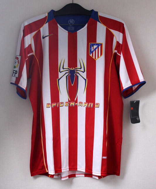 04-05 Atletico Madrid Jersey Retro (NO PATCHES)