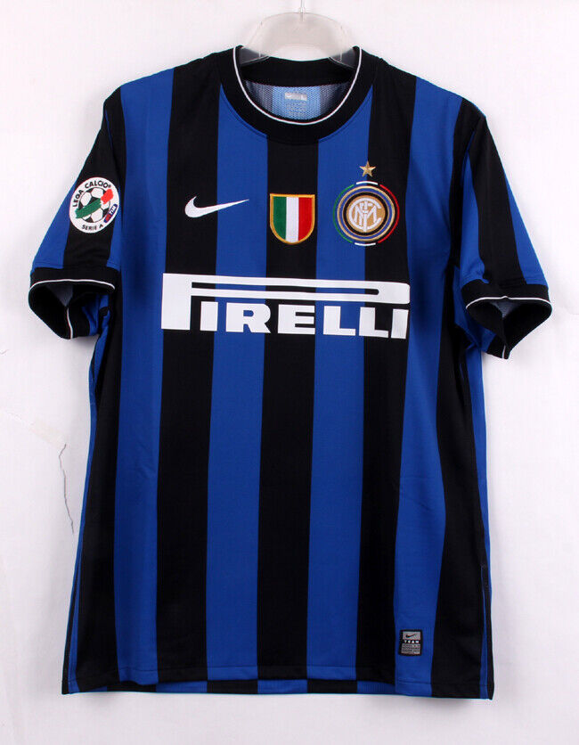 09-10 Inter Milan Retro Jersey (Serie A PATCHES)