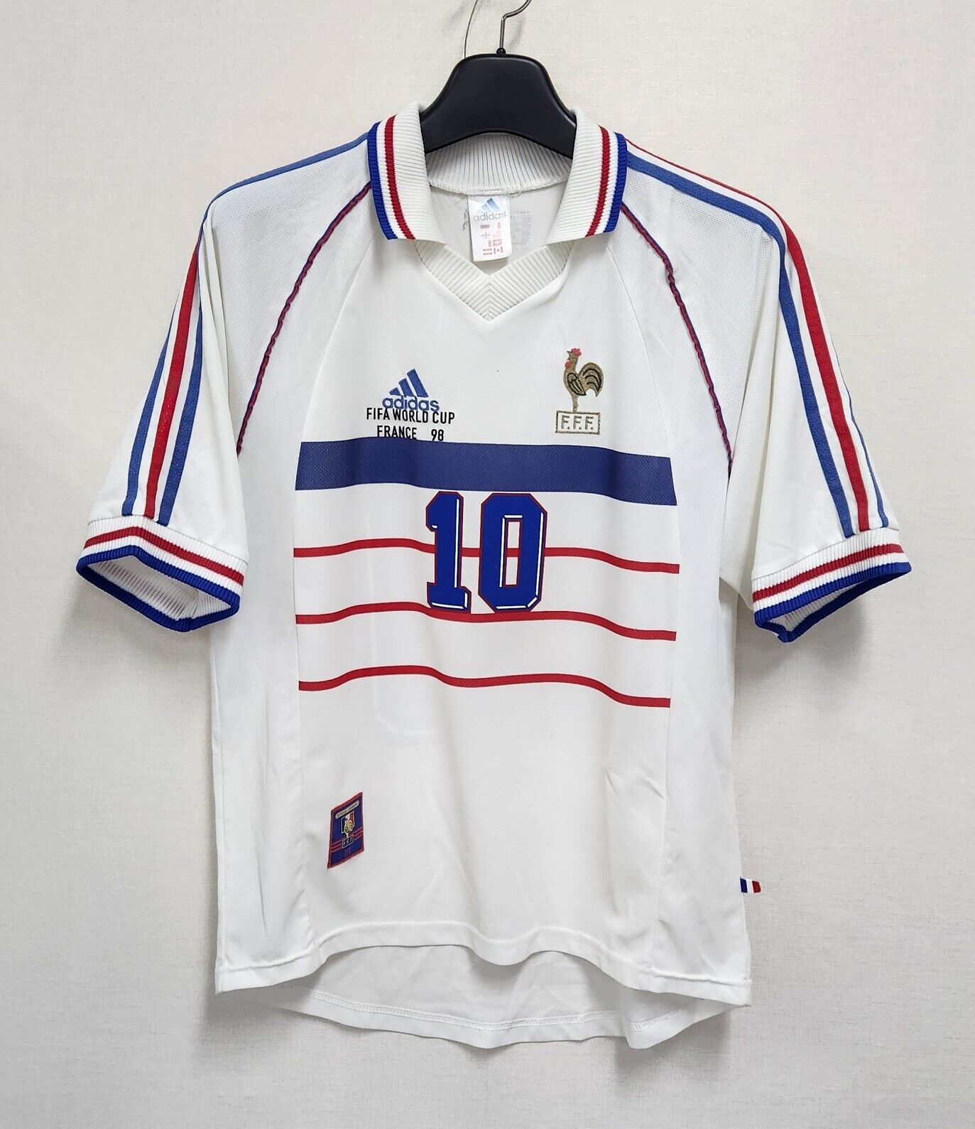 1998 France Retro Jersey (WC FINAL PATCHES)